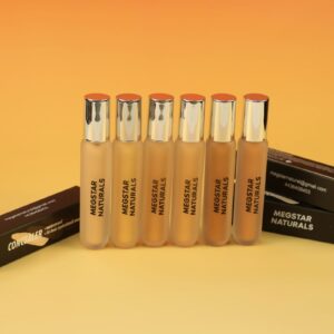 Megstar naturals concealer and matte waterproof 16 hours Hydration wear