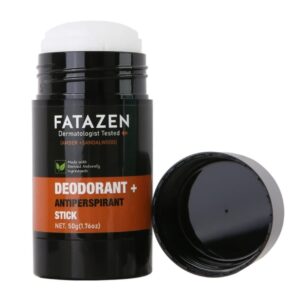 Herbal deodorant antiperspirant stick which controls body odor