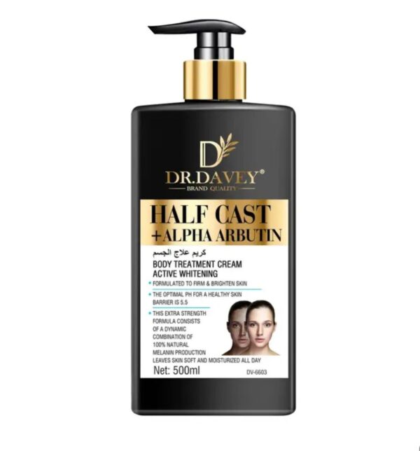 Half Cast Alpha Arbutin Body Active Whitening Nourishing Skin Lotion