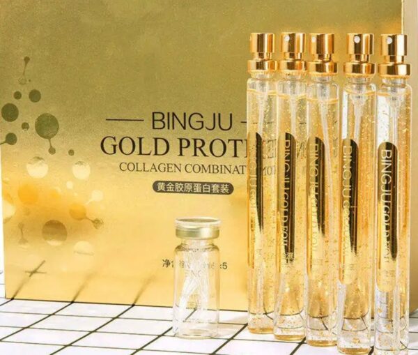 24k Gold collagen serum Set with protein for Anti-wrinkles, Anti-aging aging