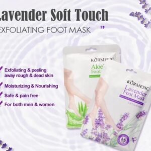 Natural Herbal moisturizing foot mask Choose: Lavender or Aloe Vera