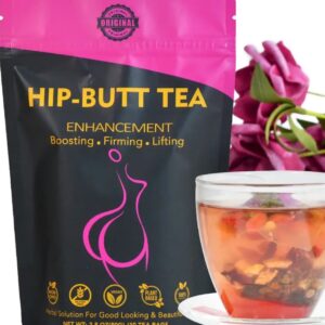 Herbal organic tea for butt enhancement, firming, and lifting