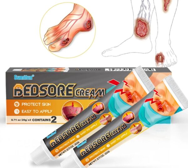 This is bedsore ointment treatment cream, removal of riot myogenic pressure sores