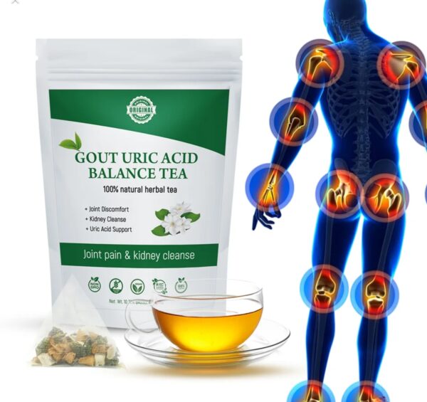 Gout uric tea is 100% natural herbal, help and ease joint discomfort