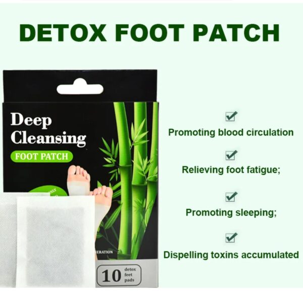 Deep cleansing detox natural Herbal foot patch - Image 2